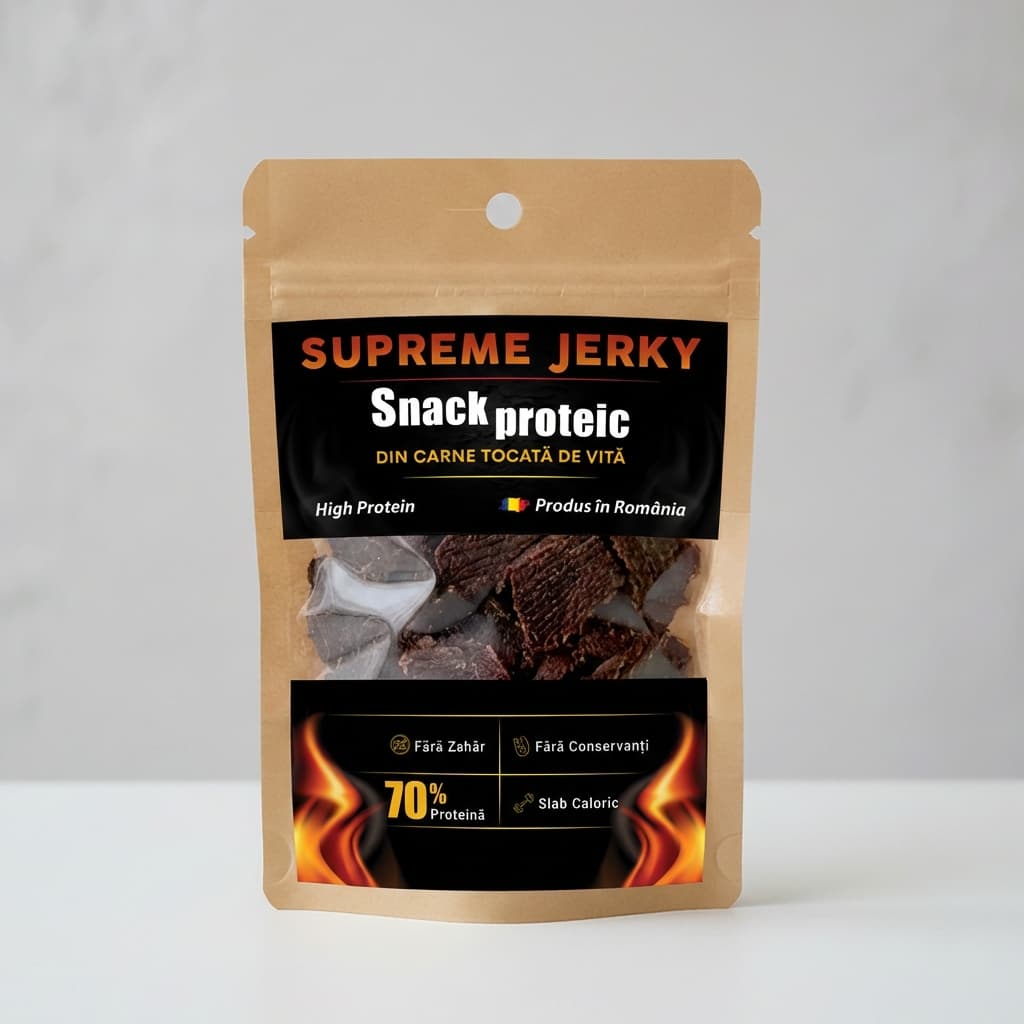 Jerky de Vită Tocată
